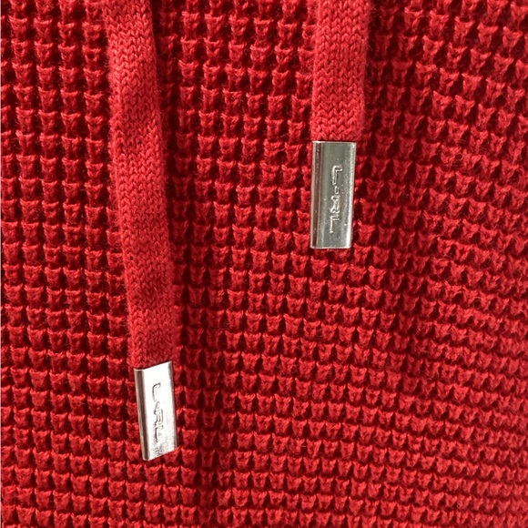 Lauren Ralph Lauren Sweater Size M Color Red 100% Cotton Knit Long Sleeves - Picture 7 of 12